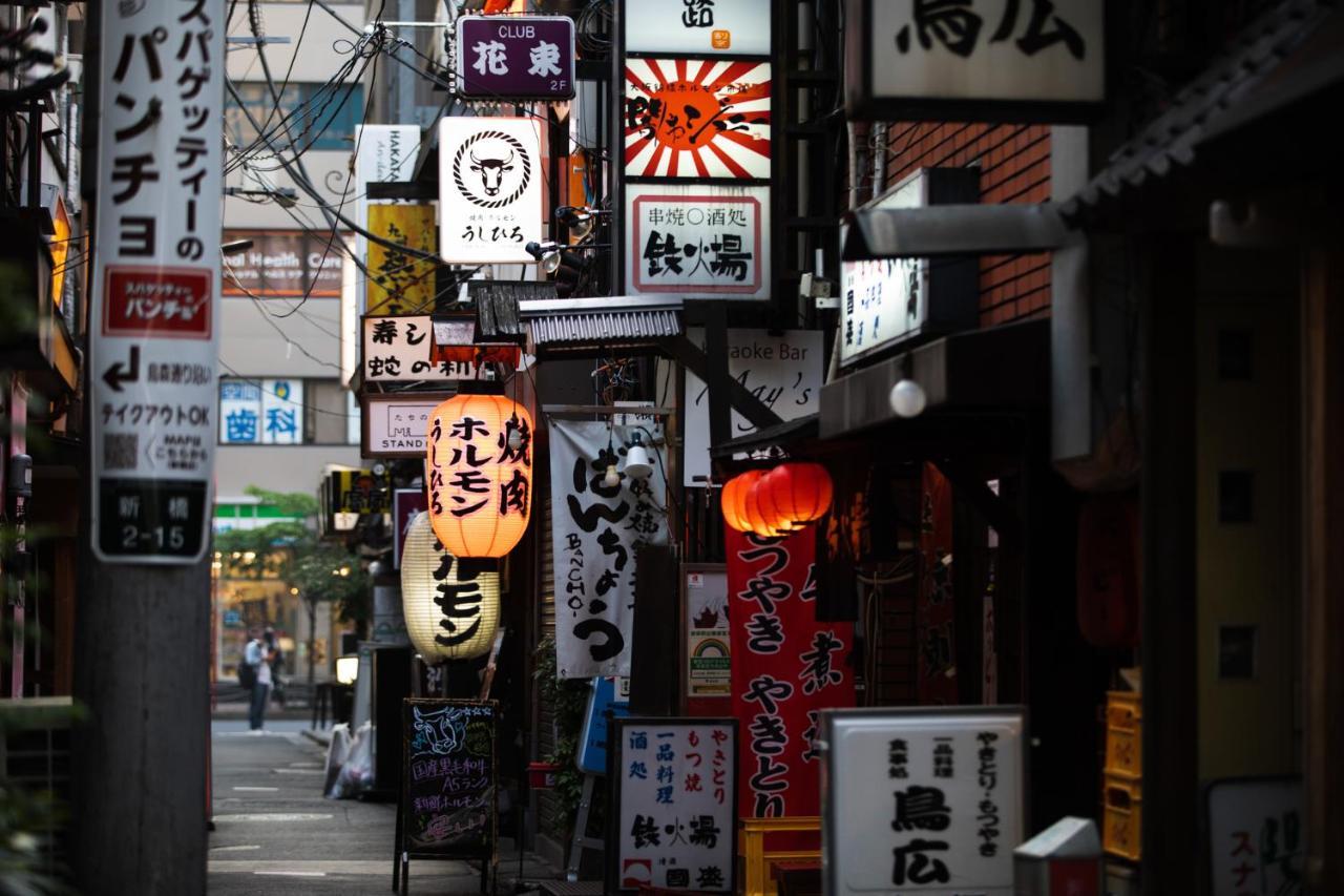 Lof Hotel Shimbashi Tokió Kültér fotó