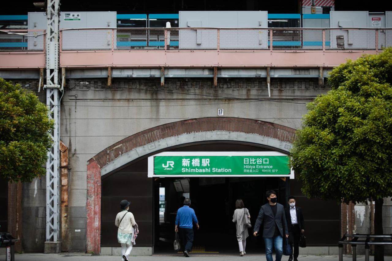 Lof Hotel Shimbashi Tokió Kültér fotó