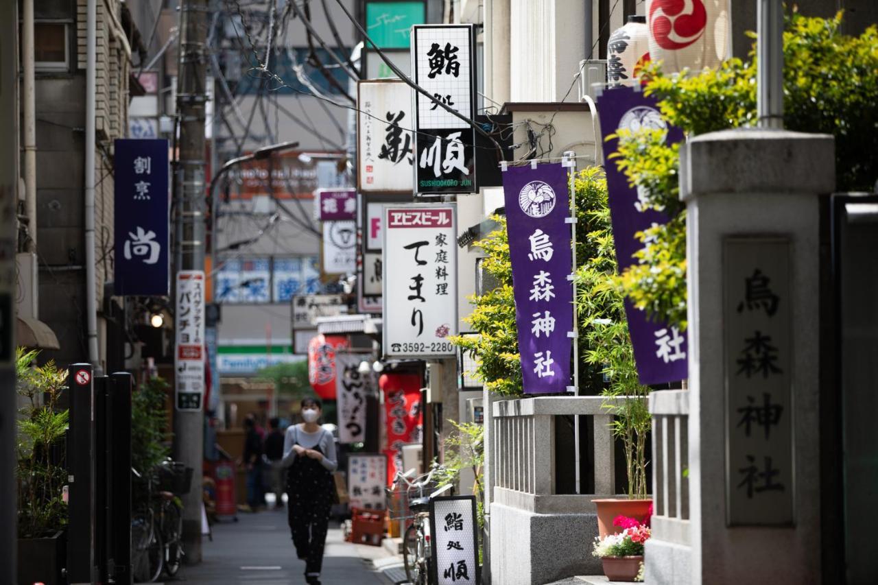 Lof Hotel Shimbashi Tokió Kültér fotó
