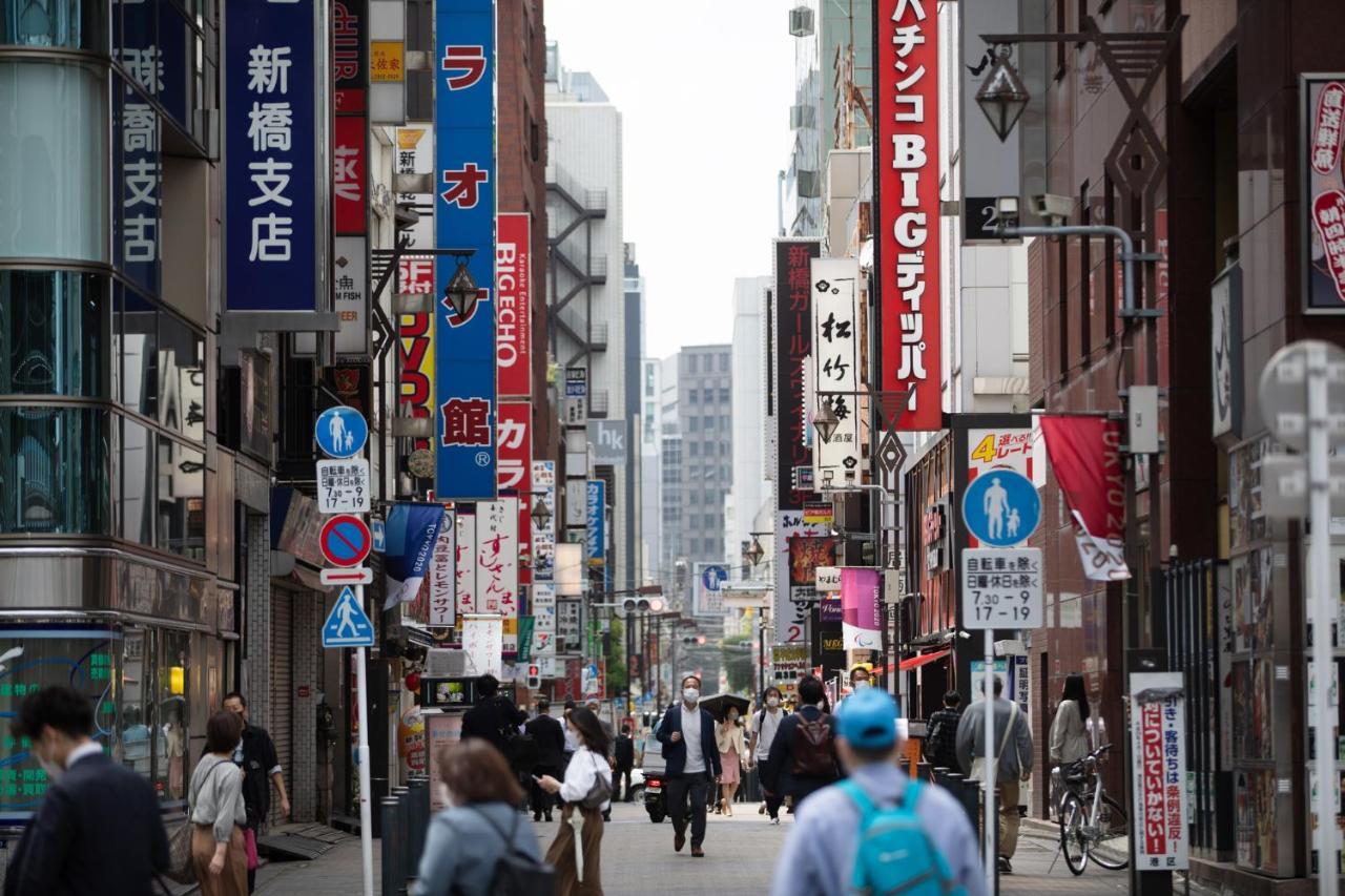Lof Hotel Shimbashi Tokió Kültér fotó