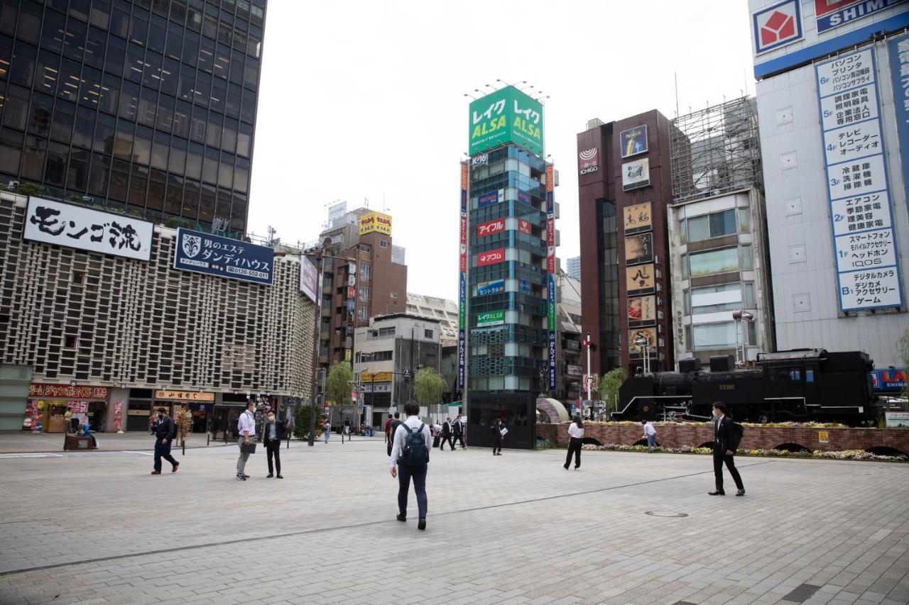 Lof Hotel Shimbashi Tokió Kültér fotó